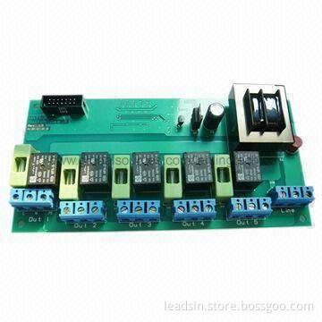PCB assembly for industrial controller board and chip-on-board